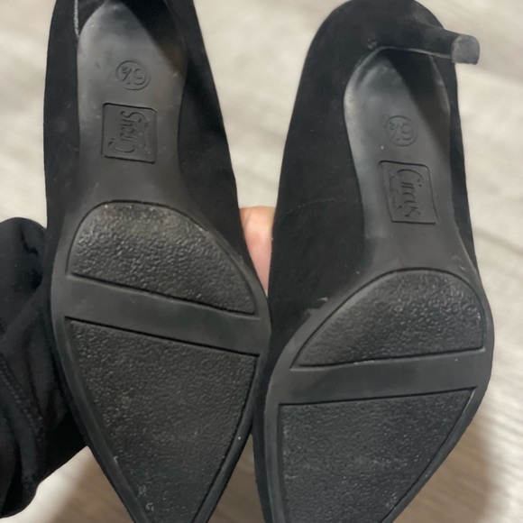Sam Edelman Circus Black, Suede, Closed-toe Heels sz 6.5 BARELY WORN! - Picture 3 of 9